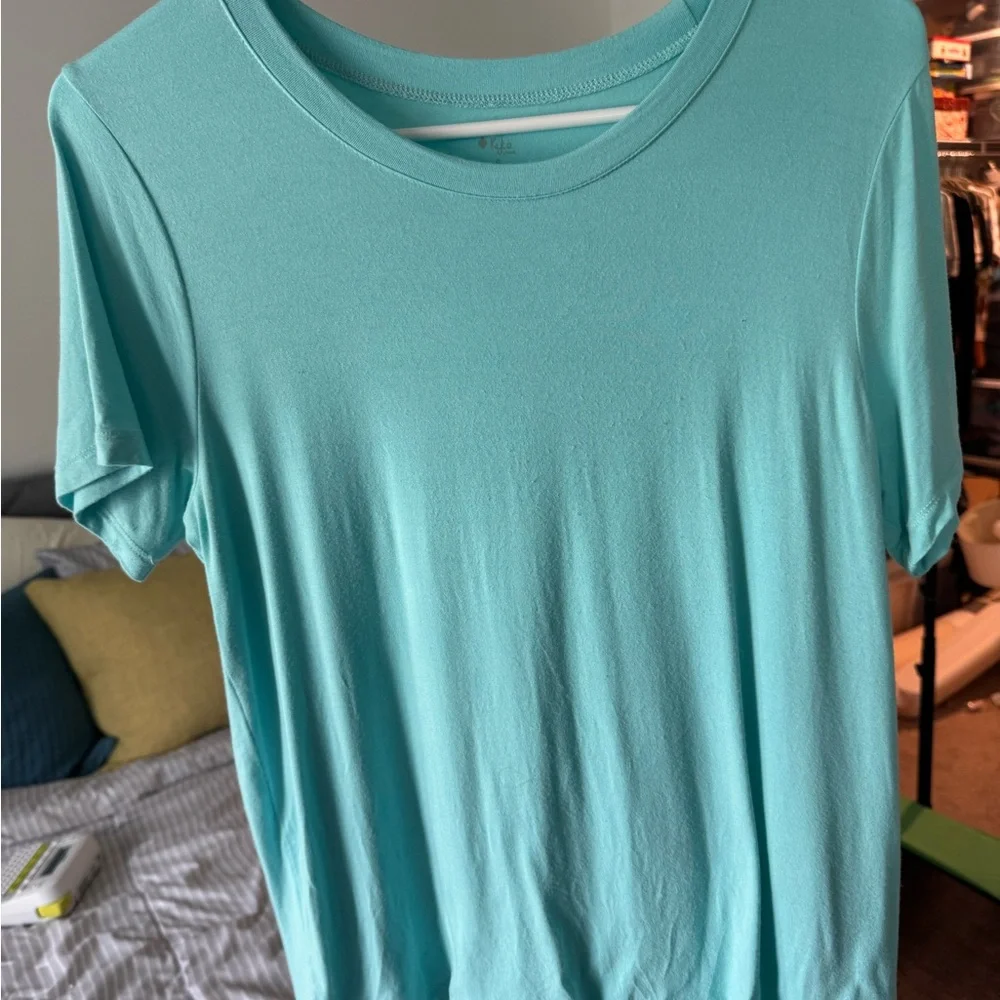 Kyte BABY Short Sleeve Tees - Pink, Mint, Lavender - Picture 4 of 8